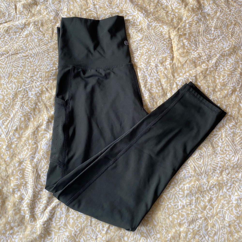 Champion green leggings